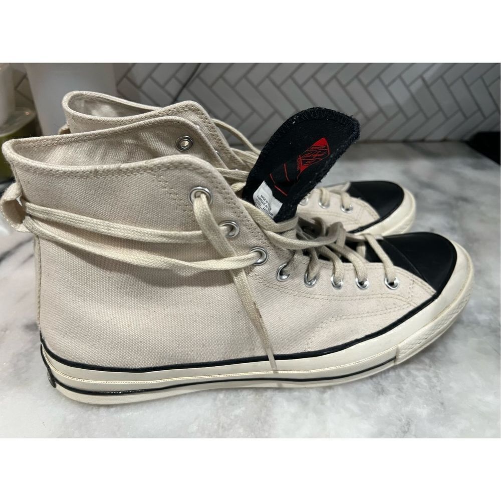 Converse Fear of God x Chuck 70 High "Natural Ivory" Size 12